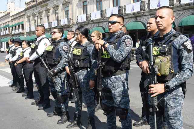 Refuerzan seguridad en esta Semana Santa en Morelia para turistas y visitantes