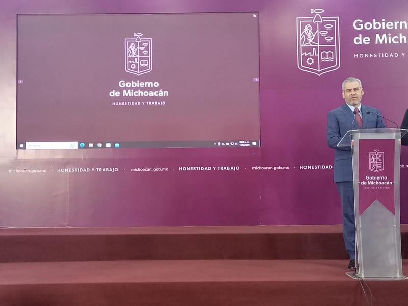 “Sin comentarios”, responde Bedolla a Silvano sobre las supuestas amenazas de muerte