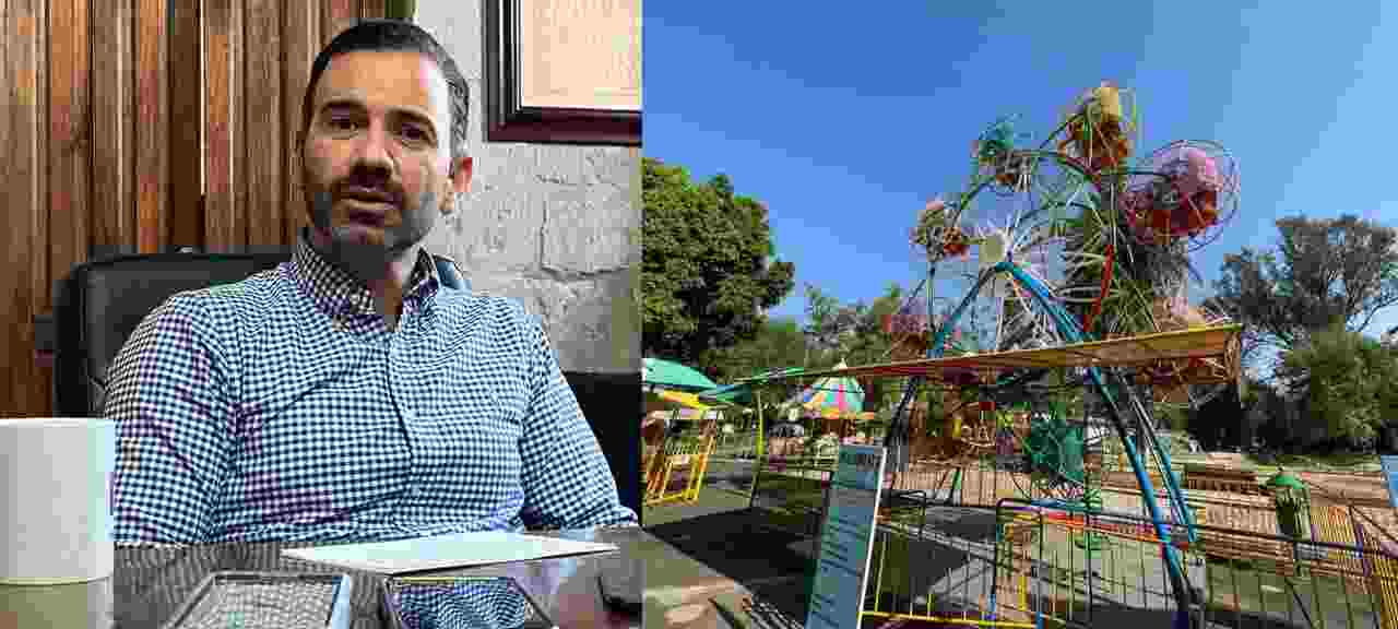 Piden prórroga dueños de juegos mecánicos del Bosque Cuauhtémoc para desalojar instalaciones