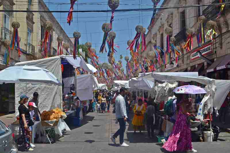 Terminan actividades comerciales de Semana Santa en Centro Histórico