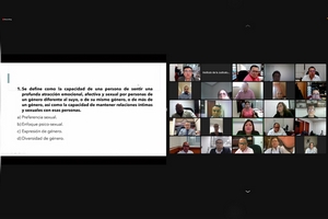 En curso-taller jueces, juezas, magistradas y magistrados analizan conceptos respecto al género y los nuevos modelos de familia