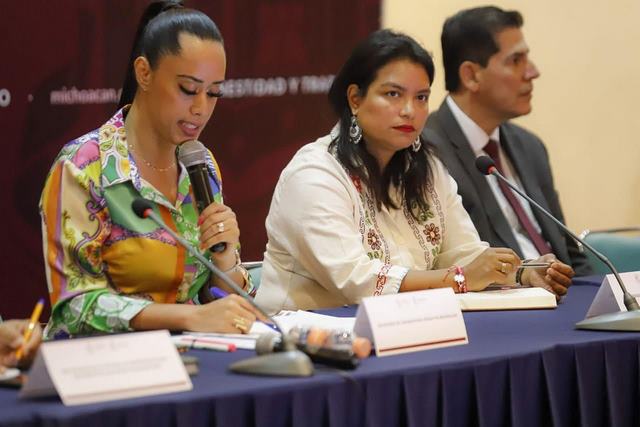 Familias desplazadas de manera forzada, prioridad para el Congreso de Michoacán; Erendira Isauro