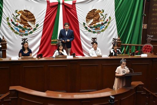 Niños alzan la voz en el Parlamento Infantil Incluyente, exigen seguridad, respeto a los derechos humanos y a la libre expresión