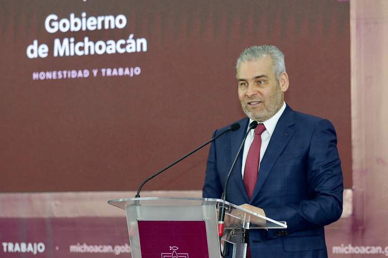 Minimiza Bedolla homicidios en diversos puntos de Michoacán; la incidencia es a la baja, dice