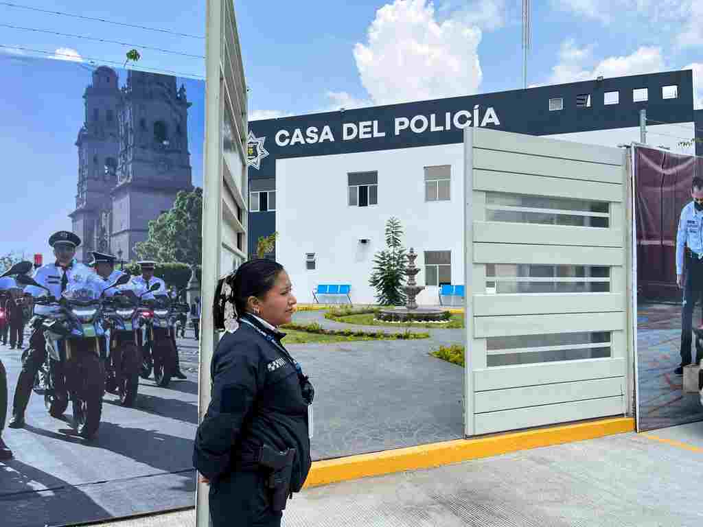 Lista la Casa del Policía, la primera en su tipo en el país