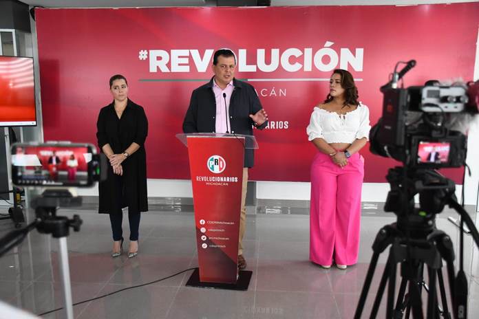 PRI Michoacán reitera el llamado de formar un frente contra el crimen en próximas elecciones