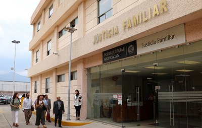 Poder Judicial de Michoacán y UNICEF trabajan en un proyecto de salas SAPCOV