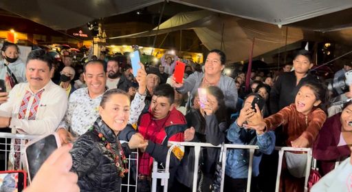 Retenes en carreteras de Tierra Caliente provocaron retraso de Claudia Sheinbaum