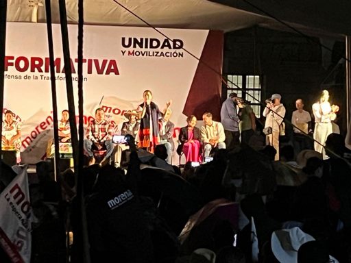 Quiero ser presidenta de México con la Cuarta Transformación: Sheinbaum