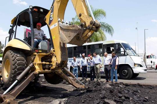 Afectó lluvia de ayer obras púbicas que se realizan en Morelia