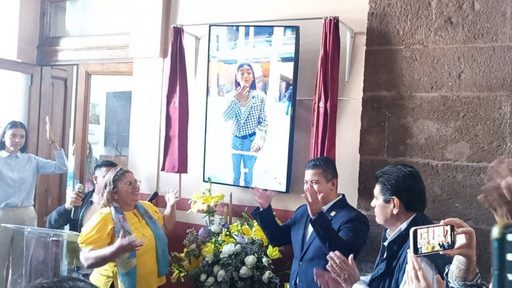 Busca Congreso de Michoacán ser inclusivo; instalan pantalla de bienvenida para personas sordas