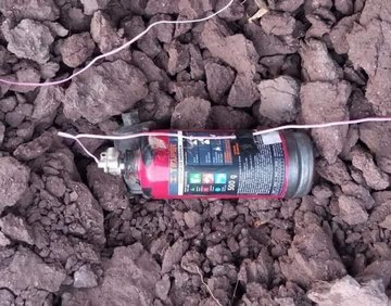 Minas caseras, artefacto que daña vehículos del Ejército Mexicano; llegan más elementos a Apatzingán