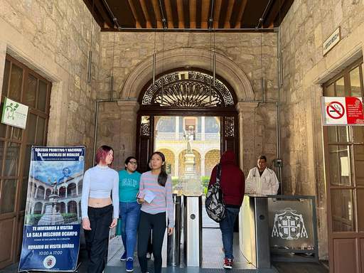 Tendrá UMSNH en todos sus espacios arcos detectores de metales y cámaras para un ingreso seguro