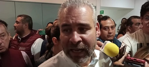 Asegura Bedolla que brindarán seguridad a toda la población en La Ruana