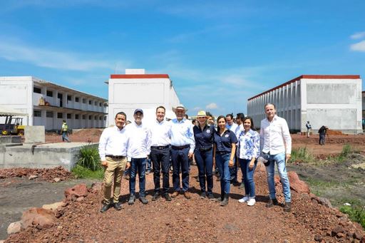 En diciembre se concluye Unidad Profesional de Zamora; Gobernador y rectora de la UMSNH realizan supervisión de obra