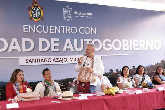 Este año sumarán 40 comunidades indígenas en autogobierno: Bedolla