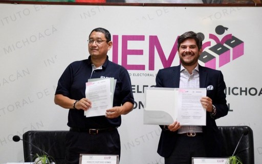 El CEISMICH y el IEM colaborarán rumbo al próximo proceso electoral ordinario 2023-2024