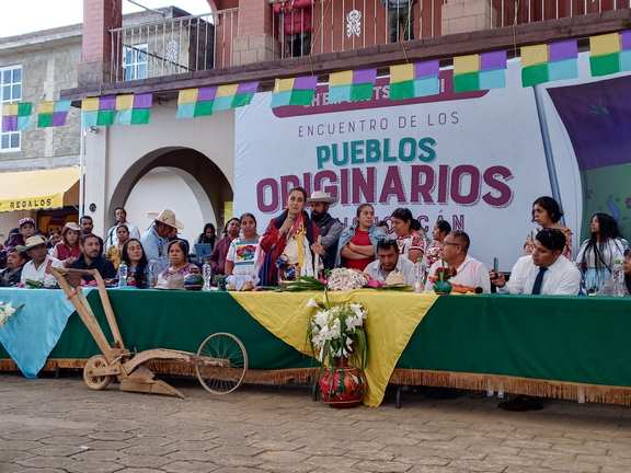 Pueblos indígenas la raíz de México: Claudia Sheinbaum Pardo