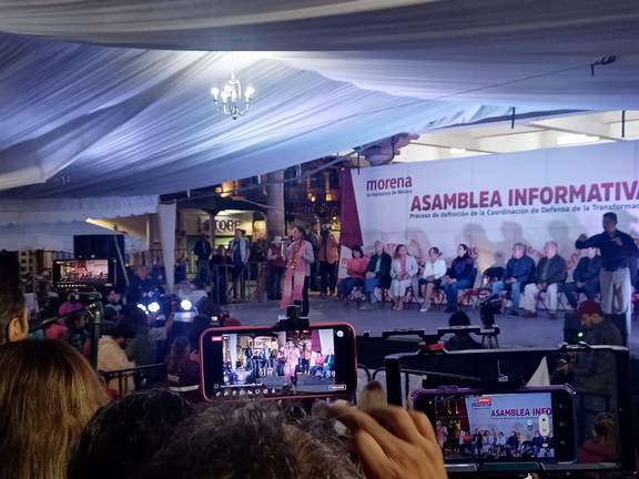 Vamos ganando todas las encuestas: Claudia Sheinbaum