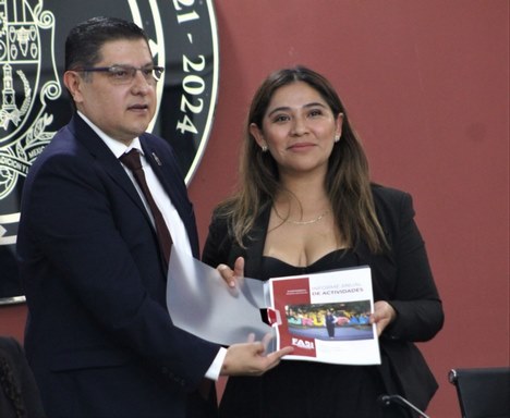 Uruapan se reconstruye día a día; Fabiola Contreras