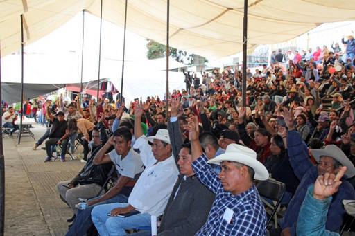 Acompaña IEM designación del Concejo de Gobierno Comunal de Pamatácuaro para el periodo 2023-2026