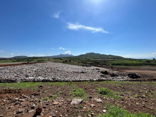 Supervisa alcalde obras del relleno sanitario