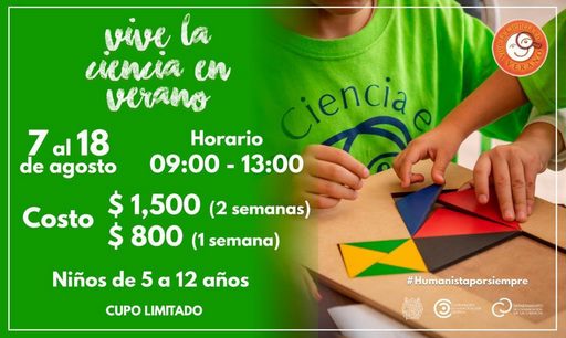 “Vive la ciencia en verano”, invita UMSNH a las niñas y niños