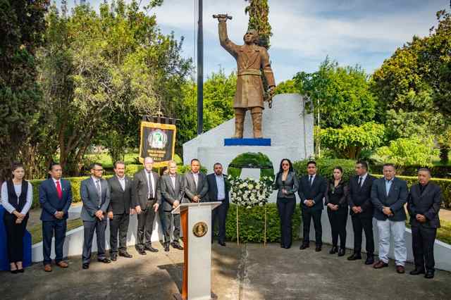 Conmemora Gobierno Municipal el CCXII aniversario luctuoso de Miguel Hidalgo