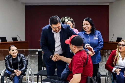 Nacho Campos sigue fomentando la inclusión de personas con discapacidad