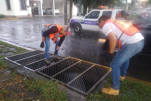 Sin reporte de siniestros en Morelia tras las últimas lluvias