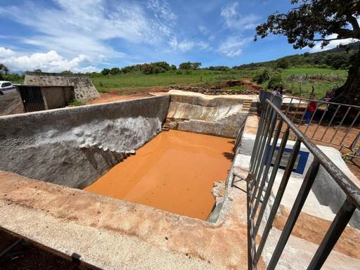 Rehabilitan y amplían Olla para captación de agua pluvial en Cuanajillo del Toro