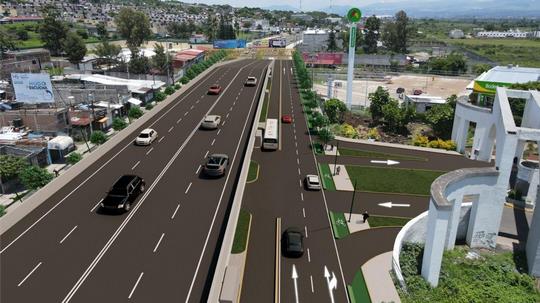 Paso a desnivel de Villas del Pedregal, con recurso estatal