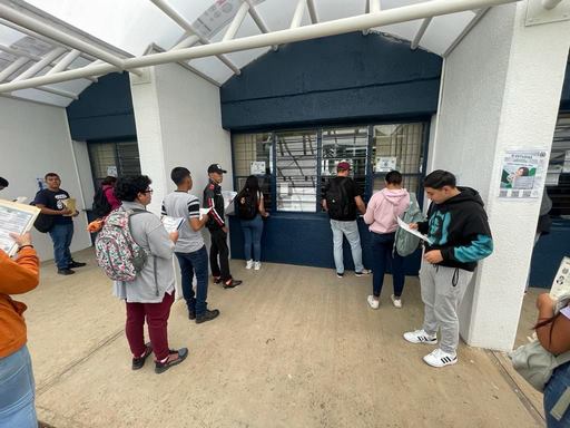Seleccionan estudiantes con mejor promedio en examen de admisión el bachillerato donde desean estudiar