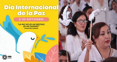 Convoca PRD a sociedad civil y autoridades a la construcción de la paz