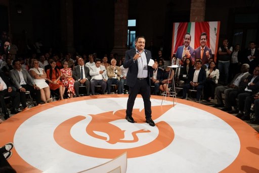 Ruta legislativa naranja ha sido para construir un Michoacán donde sea posible la alegría: Víctor Manríquez