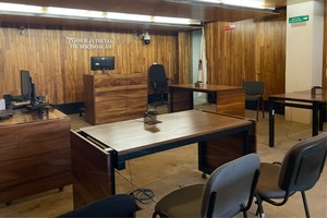 Apatzingán se beneficia del Programa de mejoramiento de espacios y condiciones de trabajo del Poder Judicial de Michoacán