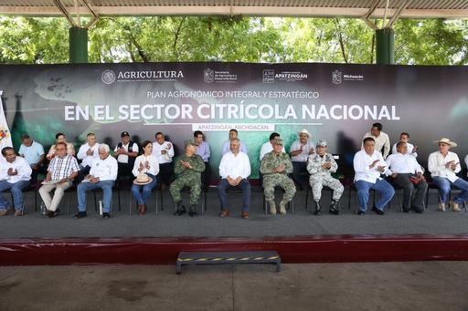Arranca en Michoacán, Plan Agronómico Integral y Estratégico en el Sector Citrícola Nacional