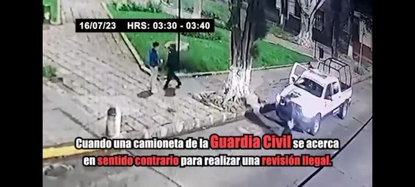 Debe haber una sanción a los elementos de la Guardia Civil: Carlos Torres Piña