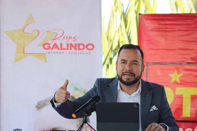 En una gran fiesta popular Reyes Galindo rendirá su Segundo Informe Legislativo