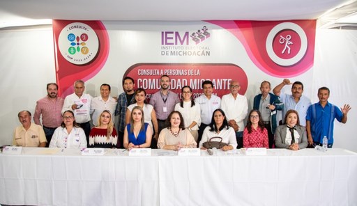 Personas migrantes responden a consultas sobre autoadscripción: IEM
