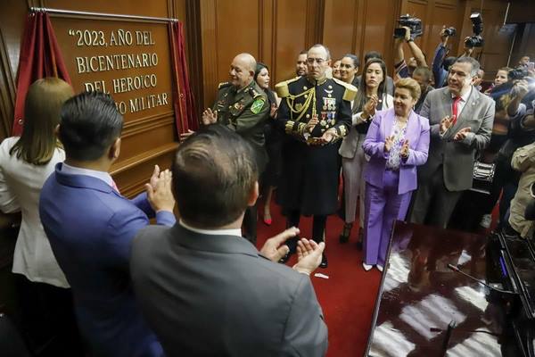Colegio Militar, pilar de la soberanía del pueblo mexicano: 75 Legislatura