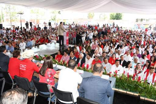 Por las futuras generaciones, vamos juntos a demostrar la grandeza del PRI: Memo Valencia
