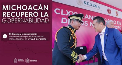 Con Gobierno de Bedolla se redujeron 60.5% las manifestaciones: Torres Piña