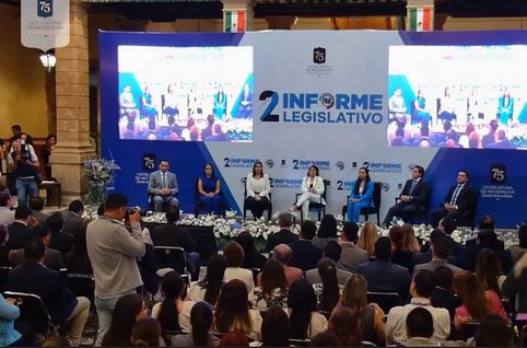 Rinde Segundo Informe Legislativo de Actividades Grupo Parlamentario del PAN