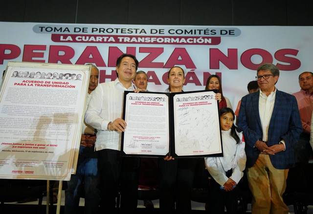 Convoca Mario Delgado a miembros de la sociedad civil para firmar el acuerdo “Unidad por la Transformación”