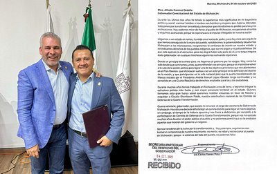 Deja Carlos Torres Piña la Secretaría de Gobierno; recorrerá el estado para integrar Comités de Defensa de la 4T