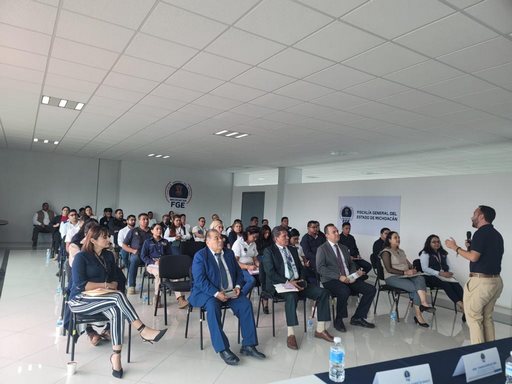 Difunde CEDH la cultura de respeto a los derechos humanos, entre el personal de la Fiscalía General del Estado