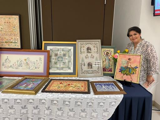 Punto de cruz no es una afición de viejitas: Yanina Novoa