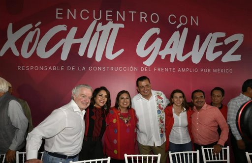 Invita Xóchitl Gálvez al priismo de Michoacán a caminar con ella y ser la diferencia