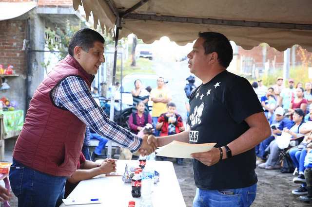 Nacho Campos sigue trabajando por el patrimonio de los uruapenses